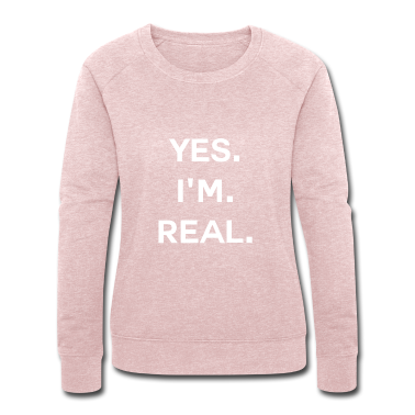 Realschulabschluss Pullover - Yes IM REAL White