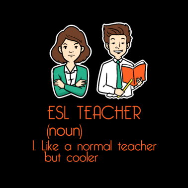 Motiv ESL Lehrer Lustige Definition Lehrer Geschenkidee