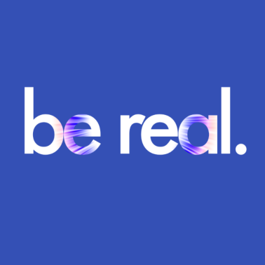 Motiv Be Real Leben Ehrlich