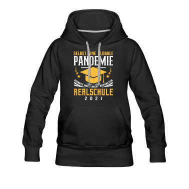 Realschulabschluss Hoodie - Realschule 2021 Abschluss Globale Pandemie