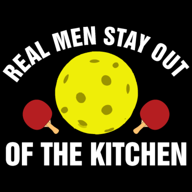 Motiv real men stay out of the kitchen