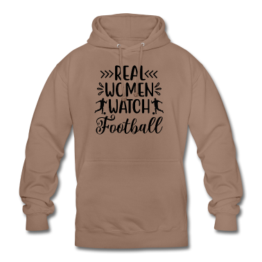 Realschulabschluss Hoodie - Real Women Watch Football
