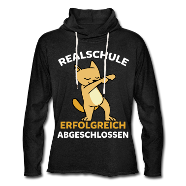 Realschulabschluss Hoodie - Realschule Katze Kater Realschulabschluss