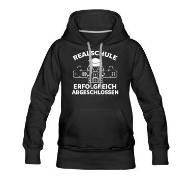 Realschulabschluss Hoodie - Gamer Zocker Nerd Realschulabschluss Realschule