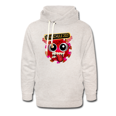 Realschulabschluss Hoodie - Realschule SCHULABSCHLUSS 2021 VIRUS CARTOON