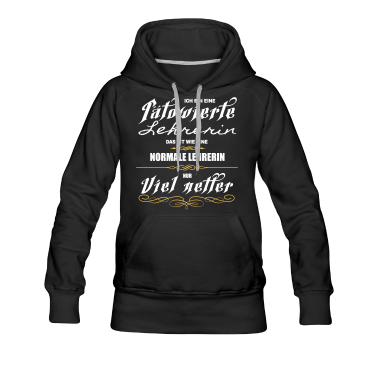 Realschulabschluss Hoodie - Tätowierte Lehrerin ist netter!