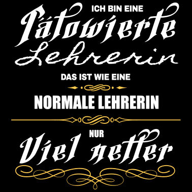 Motiv Tätowierte Lehrerin ist netter!