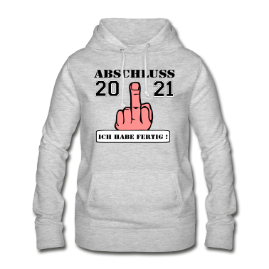 Realschulabschluss Hoodie - 2021 abschluss fertig ...-
