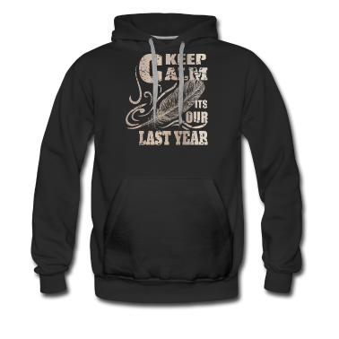 Realschulabschluss Hoodie - Bleibt ruhig, es ist unser letztes Jahr T-Shirt