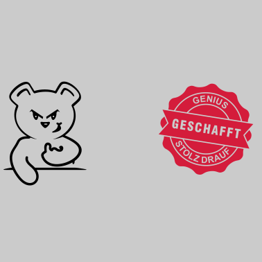 Motiv geschafft Abschluß-Sigel (1c)