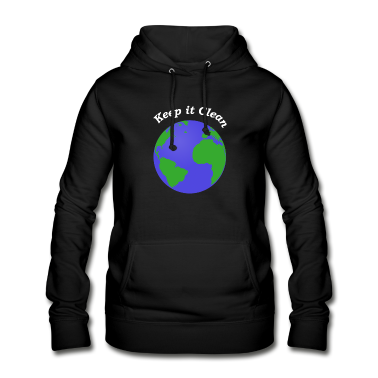 Realschulabschluss Hoodie - Climate Change Keep it Clean Klimanwandel