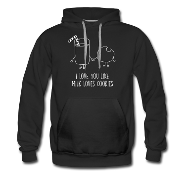 Realschulabschluss Hoodie - Cookie und milch ist liebe Weinachten Geschenk