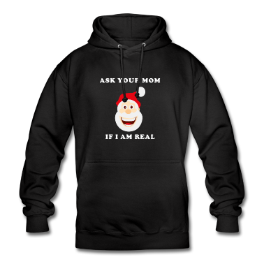 Realschulabschluss Hoodie - Ask your mom if i m real, Santa Geschenkidee