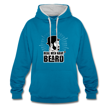 Realschulabschluss Hoodie - Real Man Have Beard