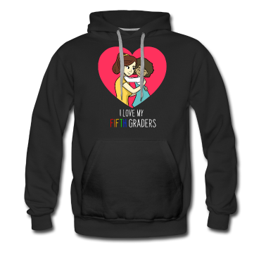Realschulabschluss Hoodie - Ich liebe meine 5 Klässler Lehrer Liebe Geschenk