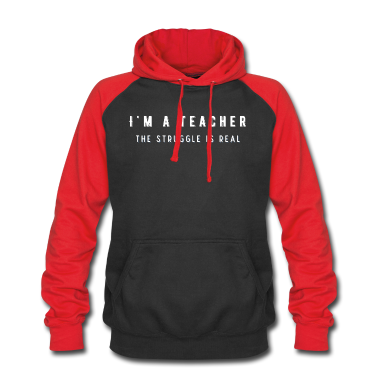 Realschulabschluss Hoodie - I’m A Teacher The Struggle Is Real