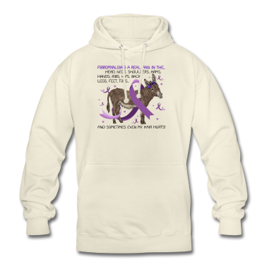 Realschulabschluss Hoodie - Fibromyalgia Donkey Awareness