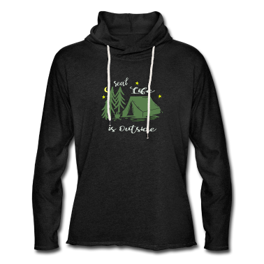 Realschulabschluss Hoodie - real life is outside