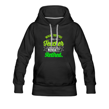 Realschulabschluss Hoodie - Lustiges Lehrer in Rente Geschenk