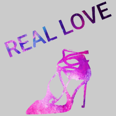 Motiv Fashion Real Love Highheels Hohe sexy Schuhe Dame