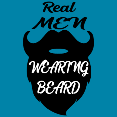 Motiv Echte Männer tragen Bart real men wearing beard