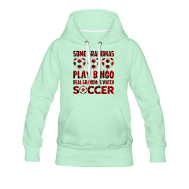 Realschulabschluss Hoodie - Some Grandma Play Bingo Real Grandmas Watch Soccer