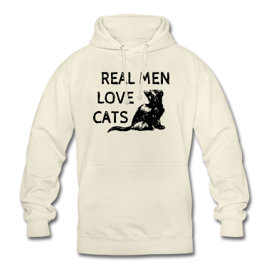 Realschulabschluss Hoodie - Real Men Love Cats