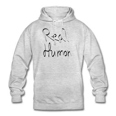 Realschulabschluss Hoodie - echter Mensch lustiger Spruch