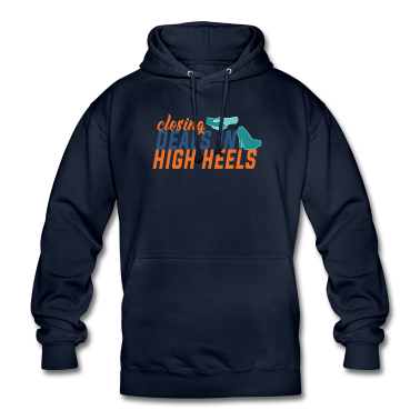 Realschulabschluss Hoodie - LUSTIGE IMMOBILIEN-AGENTUR-T-SHIRT SCHLIESSEN-ANGE