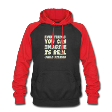 Realschulabschluss Hoodie - Everything you can imagine is real Pablo Picasso