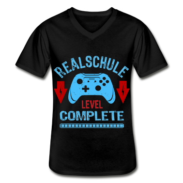 Realschulabschluss T-Shirt - Realschule Schulabschluss Level Complete Geschenk