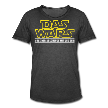 Realschulabschluss T-Shirt - Abschluss Das Wars Möge der Abschluss Mit Uns Sein