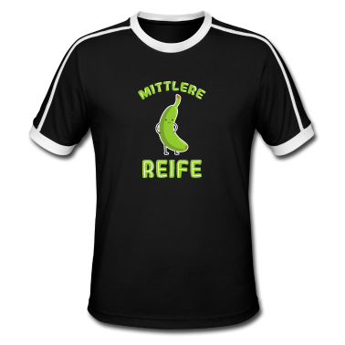 Realschulabschluss T-Shirt - Mittlere Reife Realschule Realschüler Banane