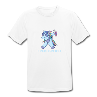 Realschulabschluss T-Shirt - Dabbing Einhorn Realschulabschluss Realschule