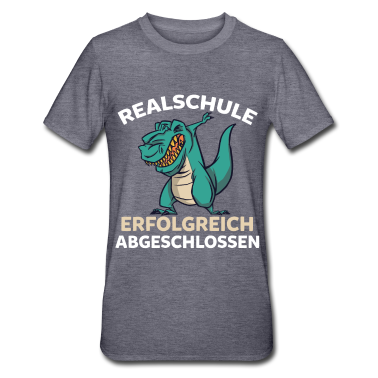 Realschulabschluss T-Shirt - Dinosaurier T-rex Realschüler Realschulabschluss