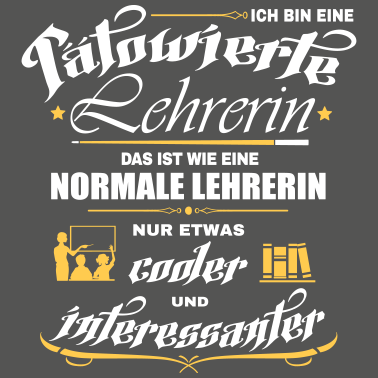 Motiv Tätowierte Lehrerin ist cooler!