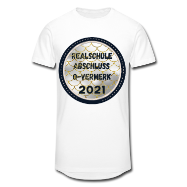 Realschulabschluss T-Shirt - REALSCHULE 2021 ABSCHLUSS Qualifikationsvermerk