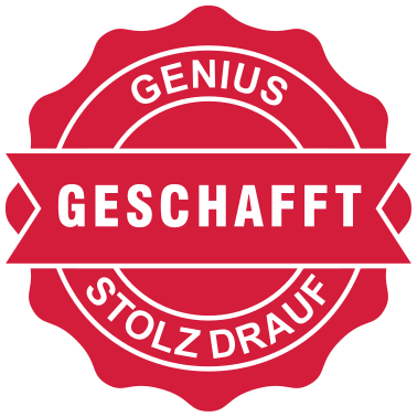 Motiv geschafft Abschluß-Sigel (1c)