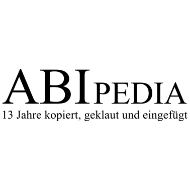 Motiv Abitur - ABIpedia 13 Jahre kopiert