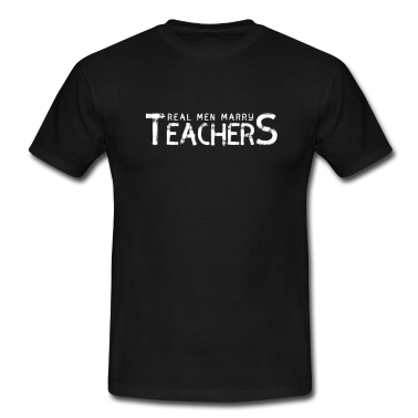 Realschulabschluss T-Shirt - Real Men Marry Teachers Shirt Wedding Gift