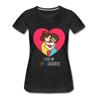 Realschulabschluss T-Shirt - Ich liebe meine 5 Klässler Lehrer Liebe Geschenk