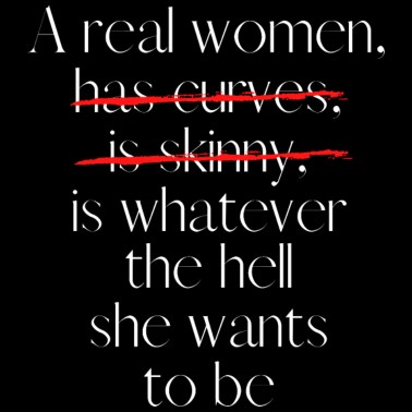 Motiv Real women Feminist Geschenk Geschenkidee