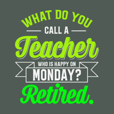 Motiv Lustiges Lehrer in Rente Geschenk