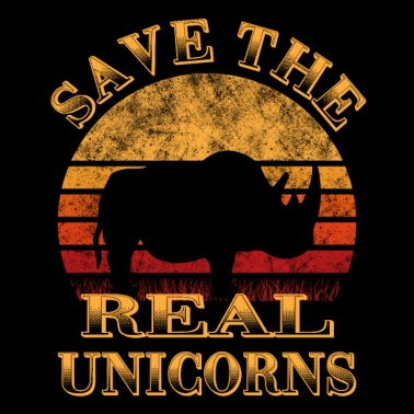Motiv SAVE THE REAL UNICORNS