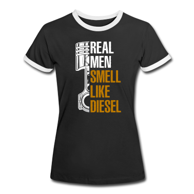 Realschulabschluss T-Shirt - Real Men Smell Like Diesel T Shirt