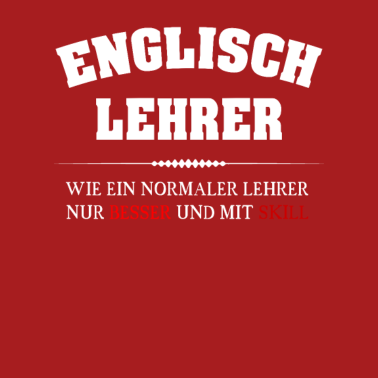 Motiv Englischleherer - Mit Skill
