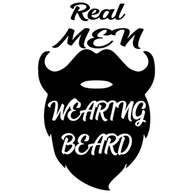 Motiv Echte Männer tragen Bart real men wearing beard