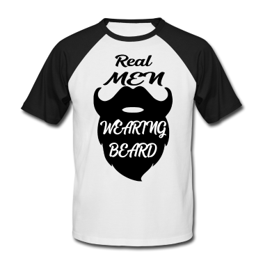 Realschulabschluss T-Shirt - Echte Männer tragen Bart real men wearing beard