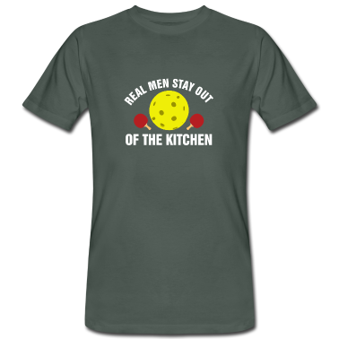 Realschulabschluss T-Shirt - real men stay out of the kitchen
