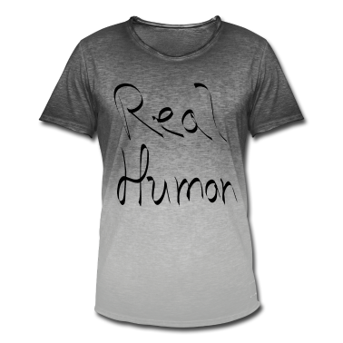 Realschulabschluss T-Shirt - echter Mensch lustiger Spruch